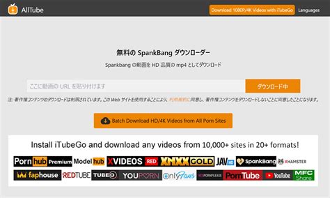 エロダウンローダー|SpankBangの動画を簡単にダウンロード！ 